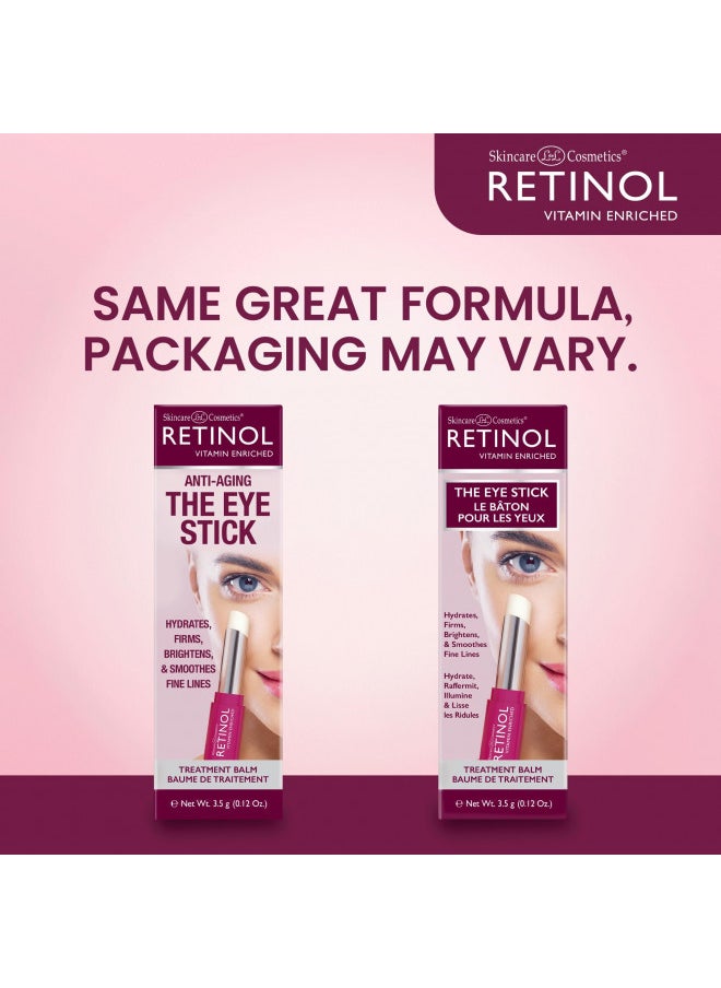 RETINOL Retinol Anti-Aging Eye Stick Treatment Balm Your Beauty Secret for Younger Looking Eyes Hydrates, Firms, Brightens, and Smooths Fine Lines Vitamin A, C and E Minimizes Ages Effect on Eyes  - Image 2