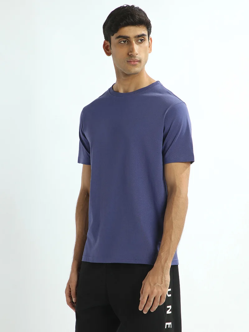 نوبيرو Nobero 100% Cotton T Shirts for Men Stylish | Regular Fit | Solid T Shirts for Men 180 GSM Combed Cotton | Round Neck Half Sleeve