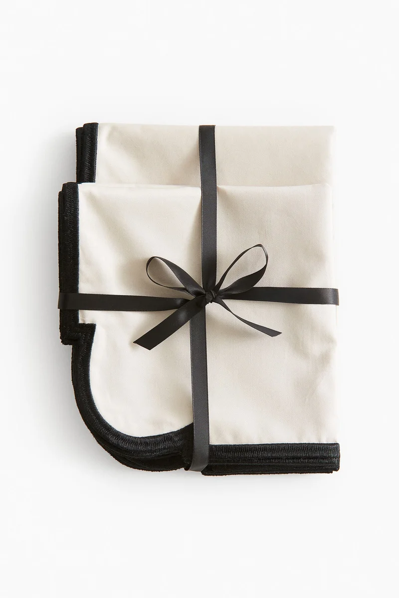 H&M 2-Pack Cotton Place Mats And Napkins