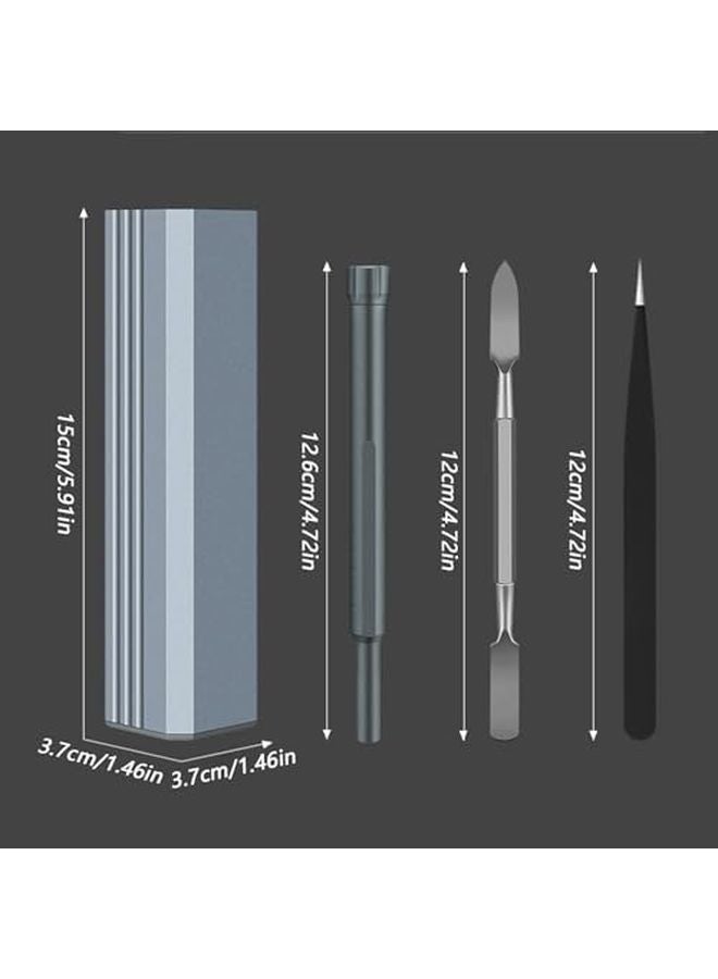 44 في 1 مجموعة مفكات براغي مغناطيسية دقيقة، مجموعة أدوات إصلاح محمولة للإلكترونيات والساعات والهواتف والكاميرات - Image 3