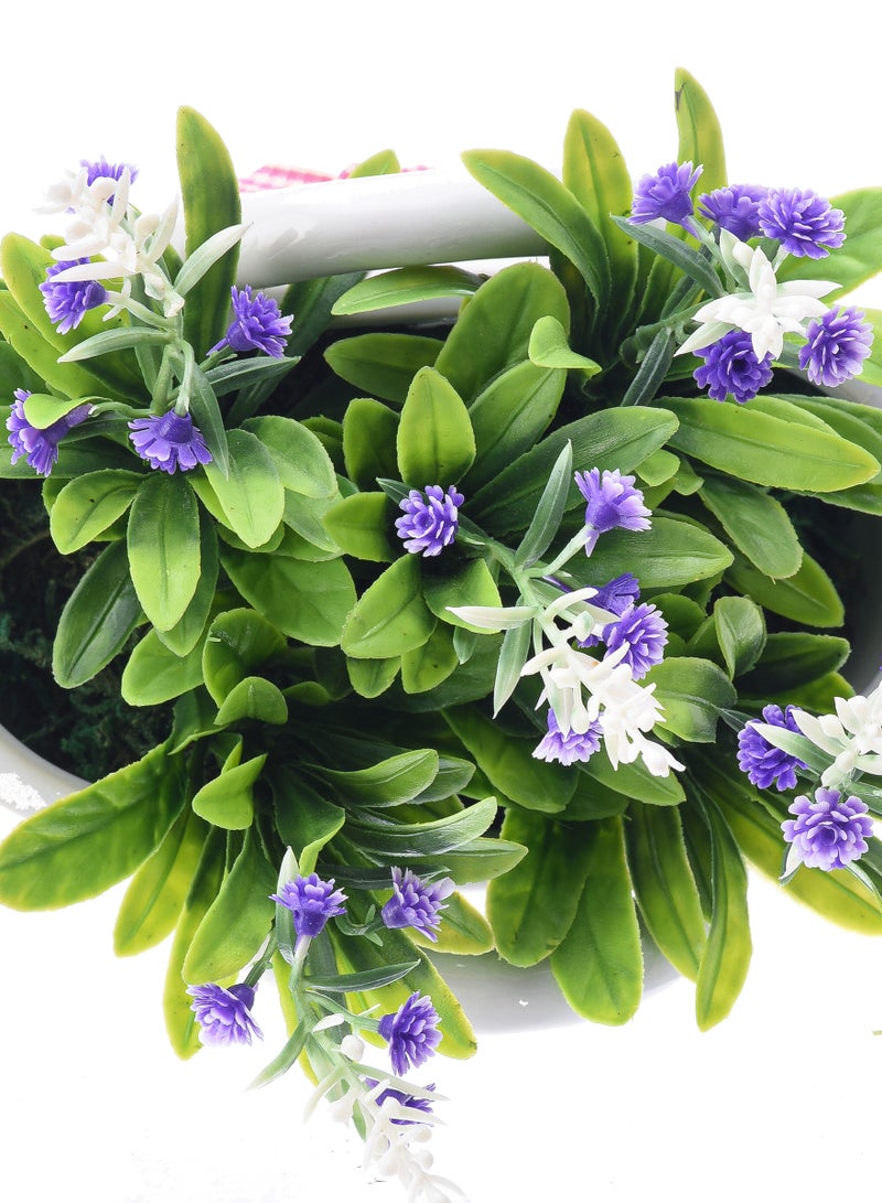 Yubiso Artificial plant with pot - Image 3