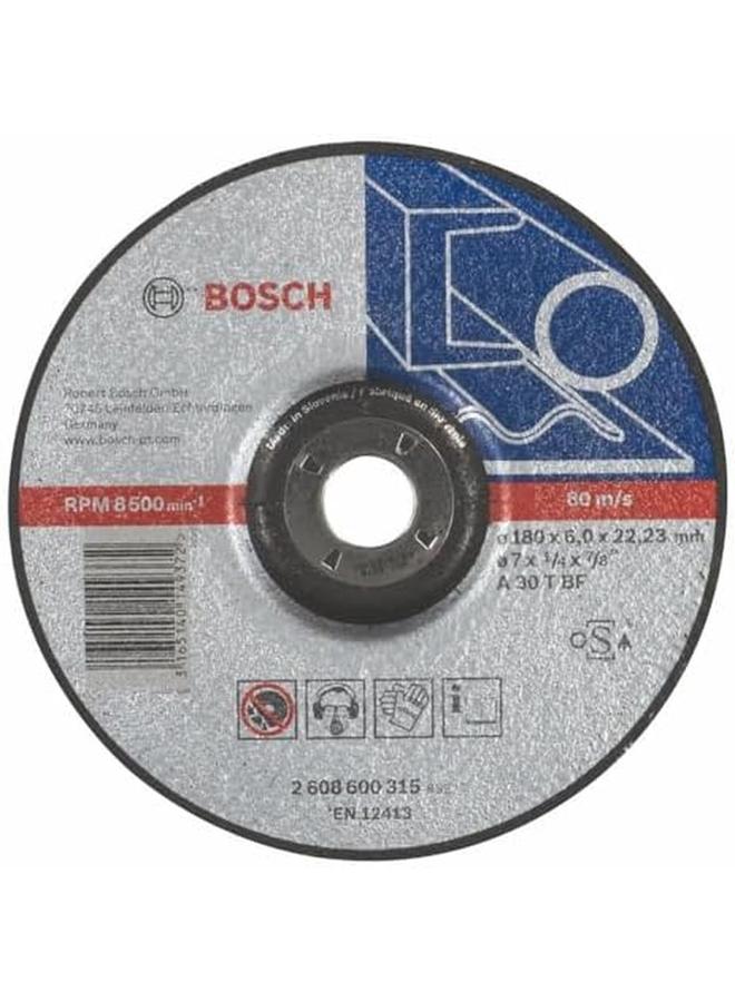 بوش خبير لقرص طحن المعادن للمطاحن ذات الزوايا الصغيرة قطعة واحدة قطر 180 ملم وسمك 6.00 ملم - Image 2