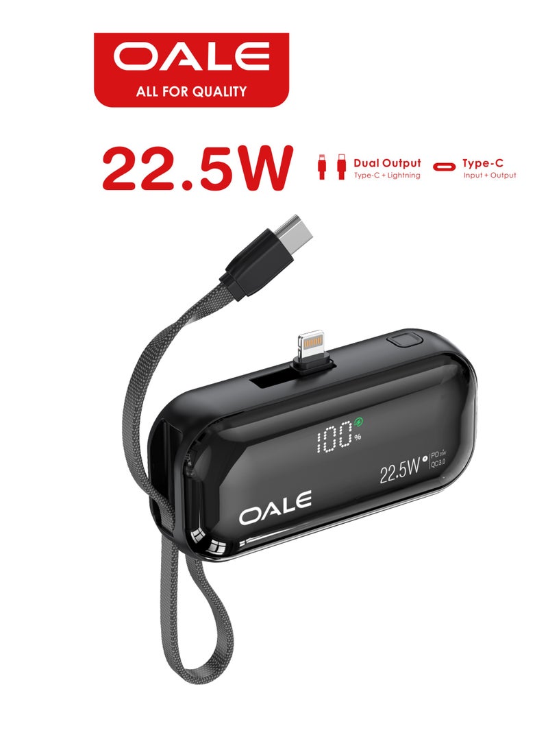 OALE Premium Travel Combo: iFree 19 Clip-On Wireless Earbuds & iPower Nano3 5000mAh Mini Power Bank, - Image 3