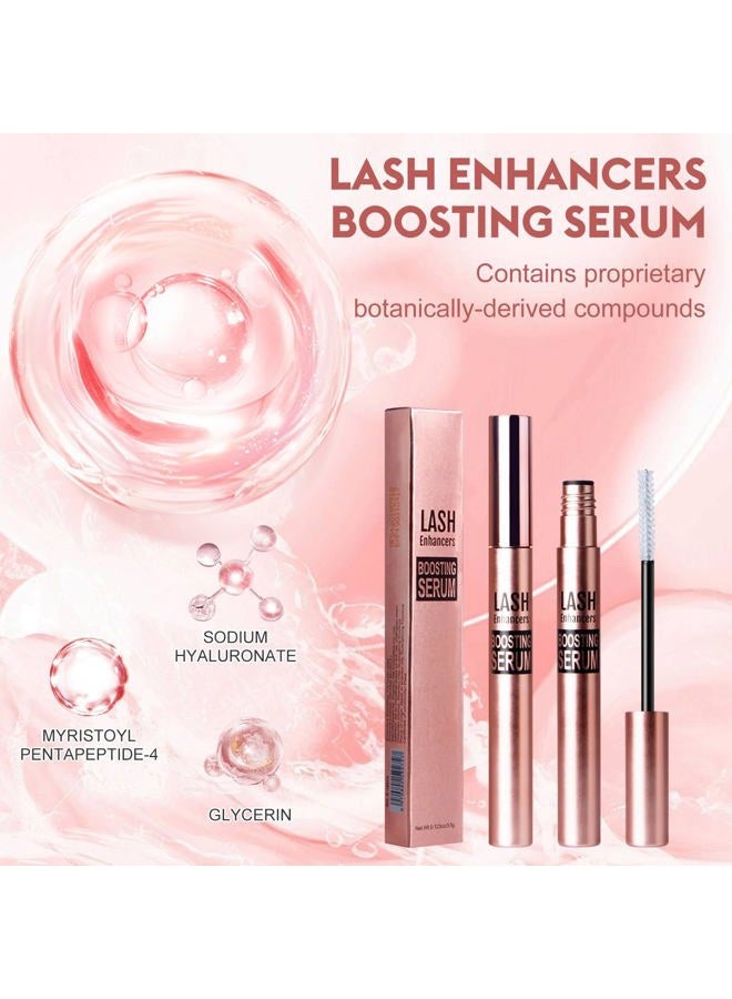 WAONIQ Eyelash Growth Serum, Brush Head Eyelash Serum, Safe & Gentle Eyelash Care, Shine & Nutrition, Deep Repair, Eyelash Serum to Create Thick Eyelashes, - Image 3