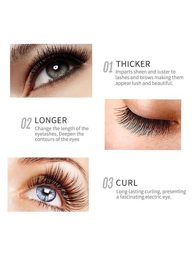WAONIQ Eyelash Growth Serum, Brush Head Eyelash Serum, Safe & Gentle Eyelash Care, Shine & Nutrition, Deep Repair, Eyelash Serum to Create Thick Eyelashes, - Image 4