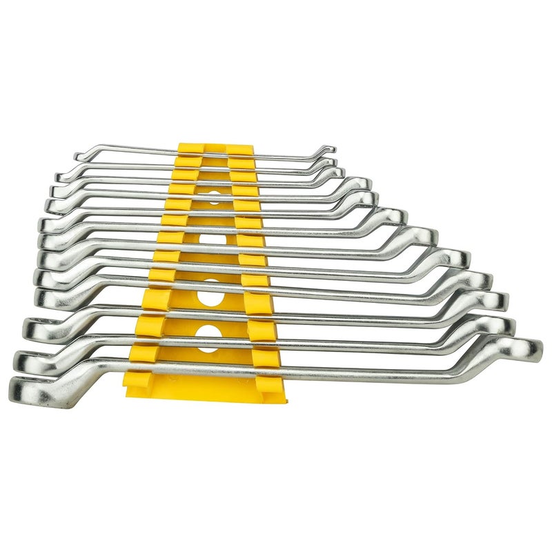 Stanley STANLEY 70964E 12Piece Chrome Vanadium Steel Combination Spanner Set with MaxiDrive System Anti  - Image 5