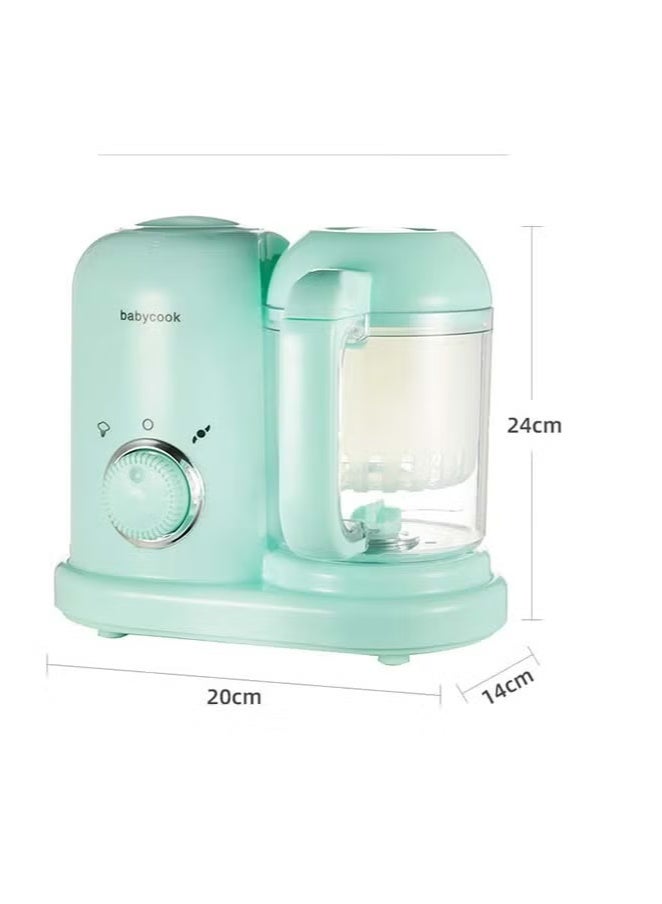 Sakulight ماكينة مكملات أغذية الأطفال، مطحنة كهربائية للطهي والتحريك الكل في واحد، مطحنة منزلية للأطفال، ماكينة طبخ مكملات أغذية الأطفال، مفرمة لحم، أخضر - Image 5