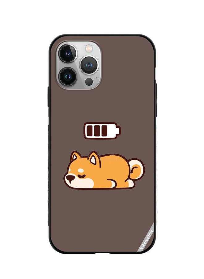 VR CREATIVE Protective Case Cover For Apple iPhone 12 Pro Max Sleeping Cat Design Multicolour - Image 1