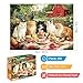 EIYRURU 300 Piece Puzzles for Adults Spring 300 Piece Puzzles for Adults Large Piece Cats Having Picnic Jigsaw Puzzle Funny Gift for Adult Kids Challenging Family Games Toy 205 X 15 in - Image 4