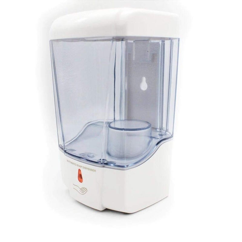 Fast Fine Automatic Liquid Soap Shampoo Hand Wash Lotion Conditioner Sanitizer Gel Dispenser Machine wall mounted sensor touch less for Home Office Kitchen Use Capacity 700 ml ABS White and Glass Finish Heavy Duty Product Pack of 1 - Image 5