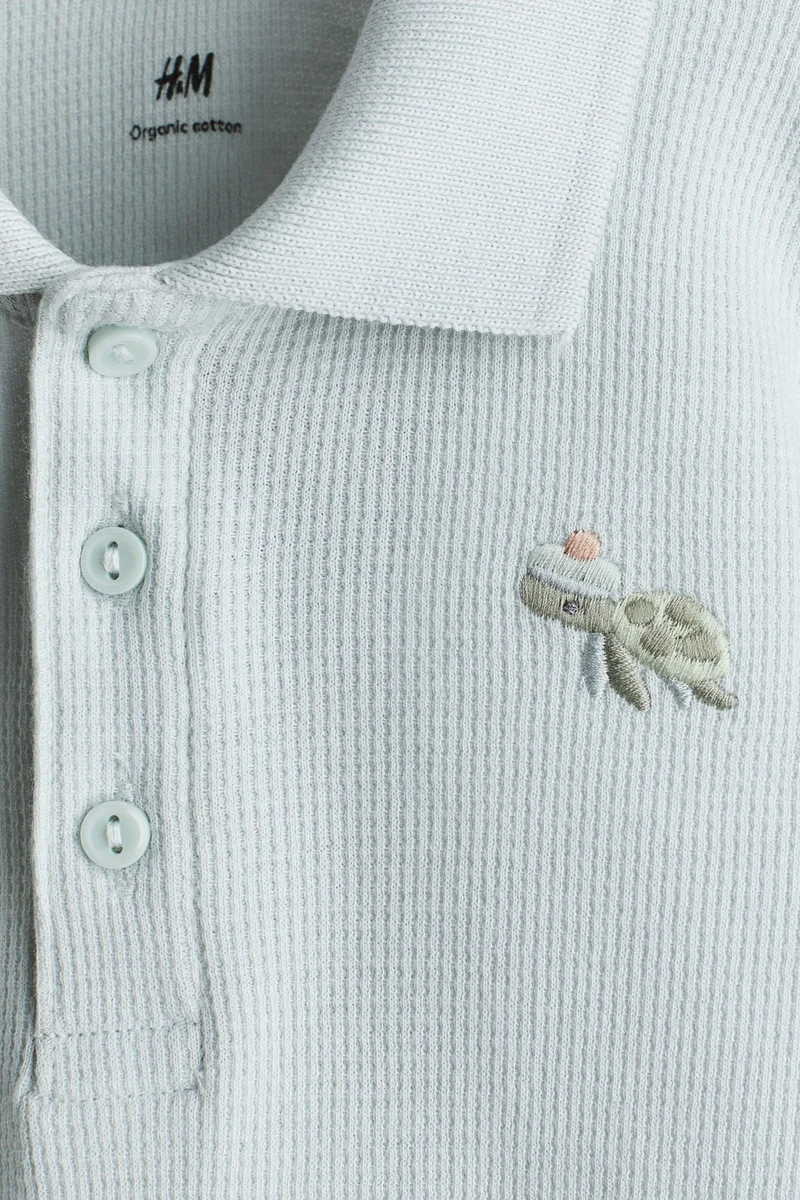 H&M Collared romper suit