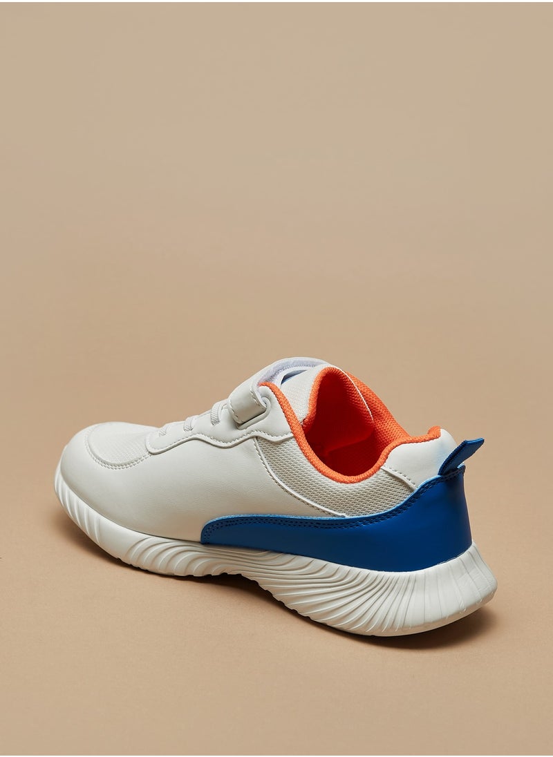 Oaklan by Shoexpress - Boys Panelled Sports Shoes with Hook and Loop Closure - Image 1