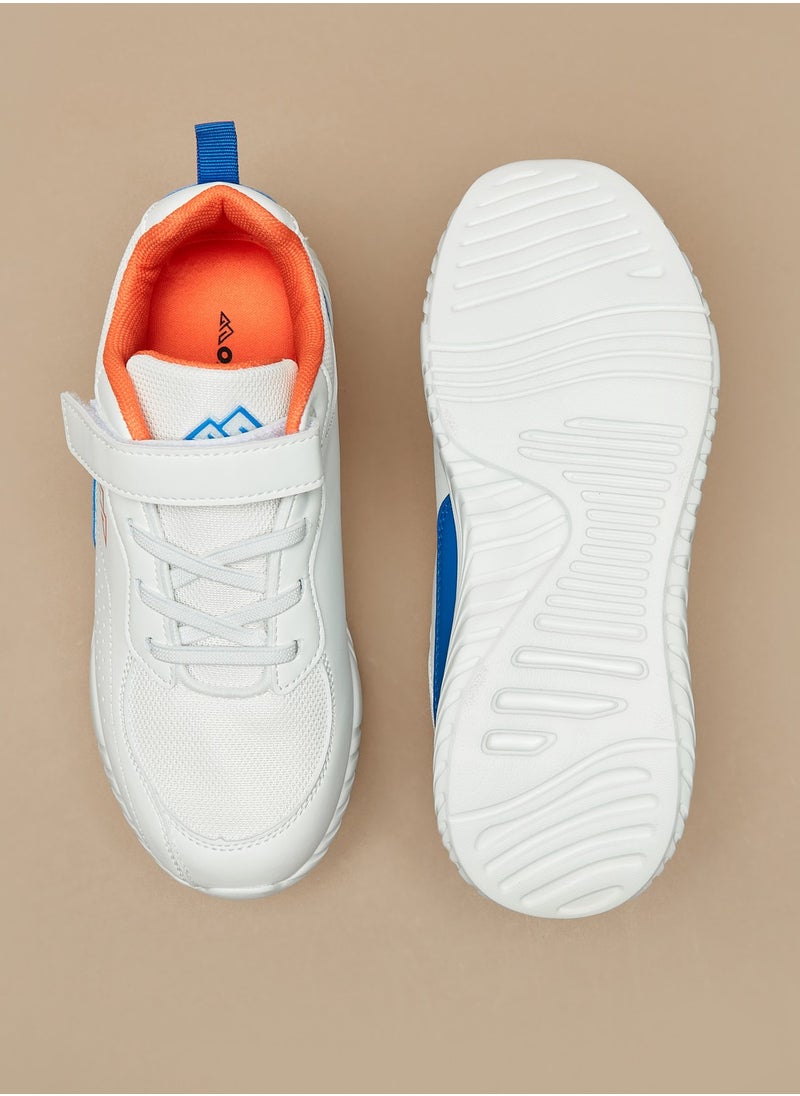 Oaklan by Shoexpress - Boys Panelled Sports Shoes with Hook and Loop Closure - Image 1