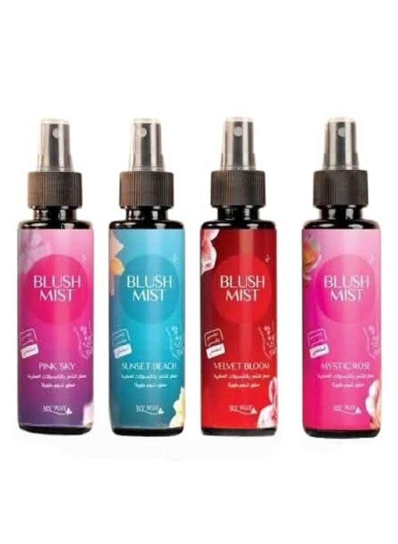 ماي واي معطر الشعر من  ماى واى 4 قطعه عطور رائعه