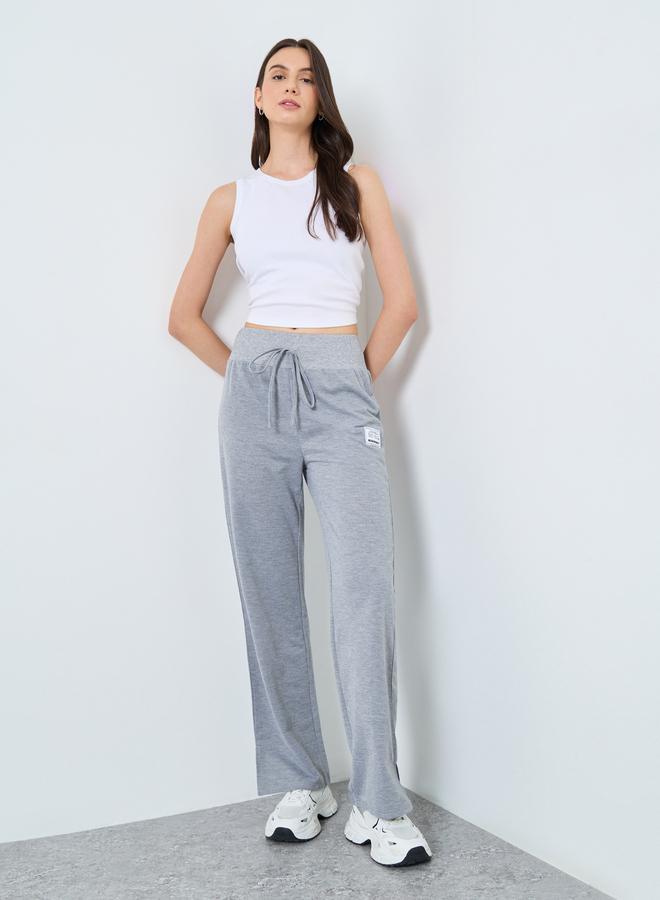 Take Two Women Grey Wide Leg Joggers - Image 1