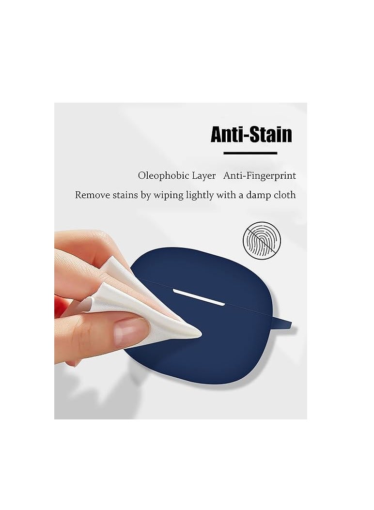 Case for Honor Earbuds X3i,Liquid Silicone Case,Honor Earbuds X3i Protective Case,Silicone Protective Case[Shockproof]-Green - Image 3