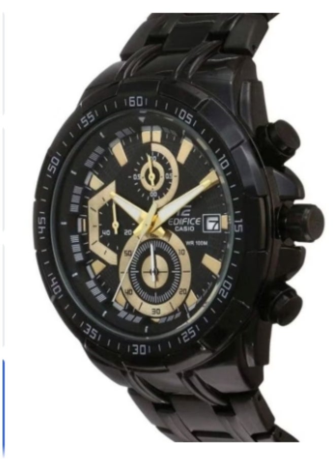 CASIO Edifice Water Resistant Chronograph Watch EFR-539BK-1AVUDF  - Image 2