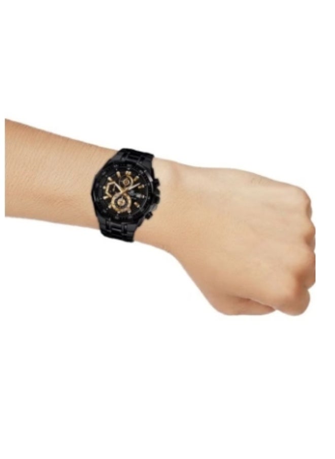 CASIO Edifice Water Resistant Chronograph Watch EFR-539BK-1AVUDF  - Image 4