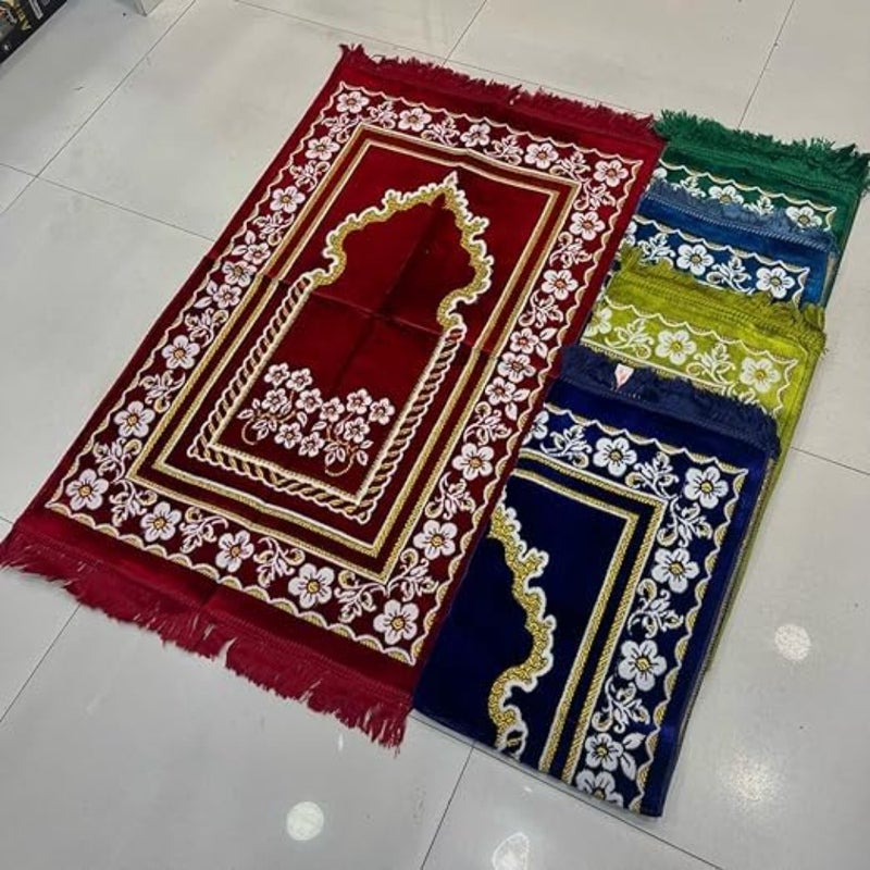 Turkish Prayer Mat Muslim Prayer Rug, Sajadah Muslim Prayer Mat Prayer Mats Muslim for Praying Men, Women, and,Musalla, Prayer Rug - Image 2