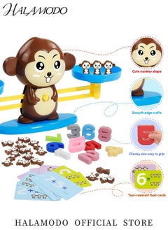 HALAMODO Monkey Balance Counting Game for Kids Educational Math Toy with Number Learning STEM Preschool Toy for 3-6 Year Old Boys & Girls Fun Interactive Math Activities Perfect Birthday Gift  - Image 5