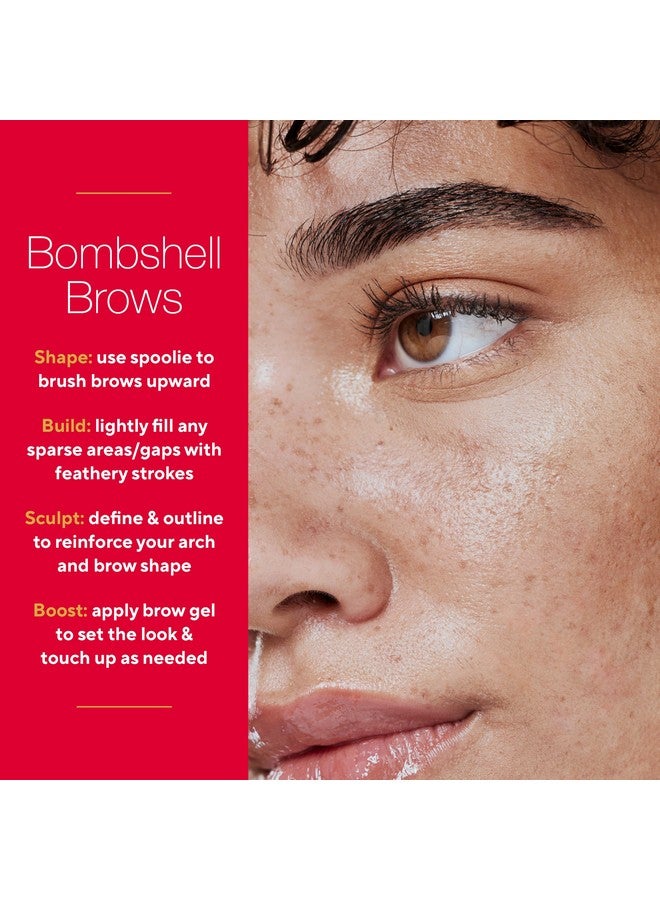 Mirabella Ultra Fine Brow Pencil, Anti-Chip Waterproof Eyebrow Pencil - Smudgeproof, Blendable & Retractable Eyebrow Pencil To Define And Fill In Brows Naturally - Light - Image 2