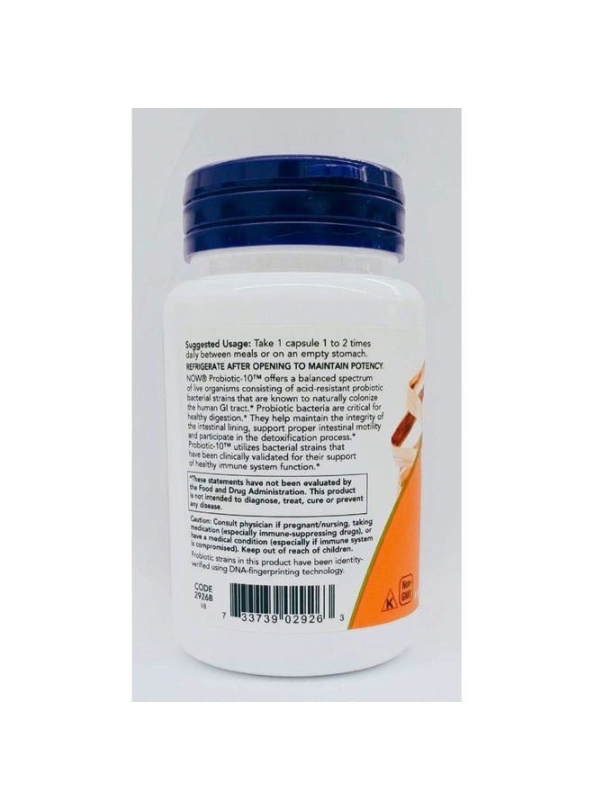 Now Probiotic-10 25 Billion, 50 Count (Pack of 2) - Image 3