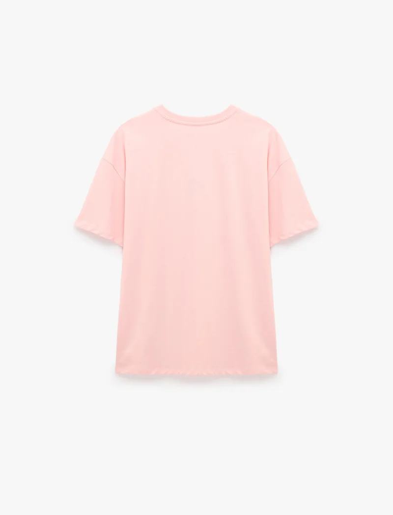 كوتون Crew Neck T-Shirt