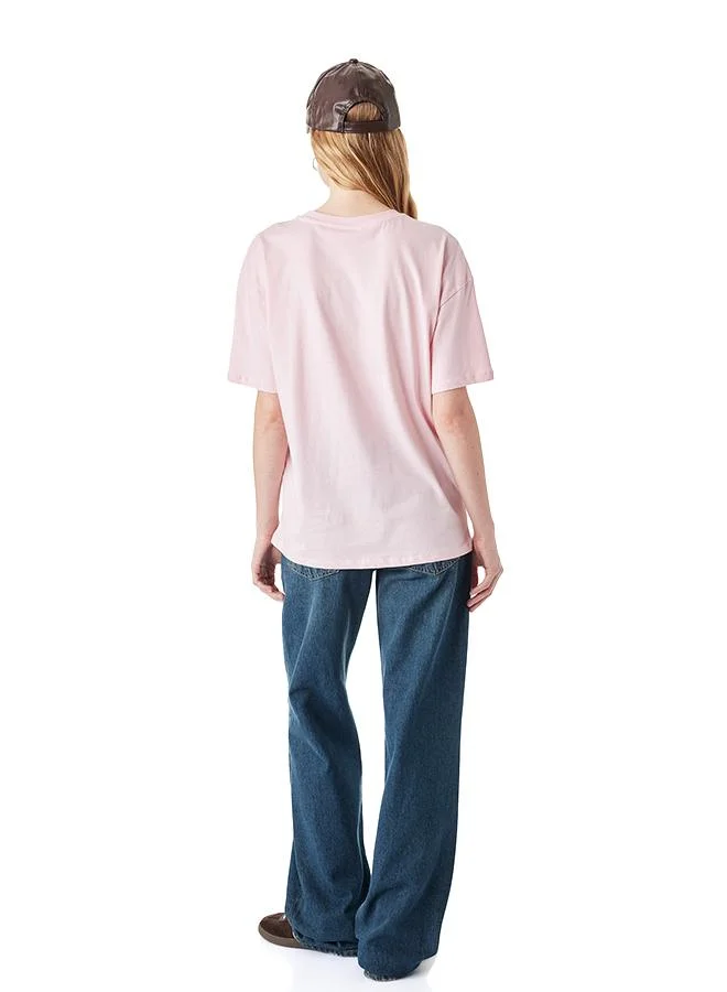 Koton  Oversized Crew Neck T-Shirt for Women | Best Price UAE