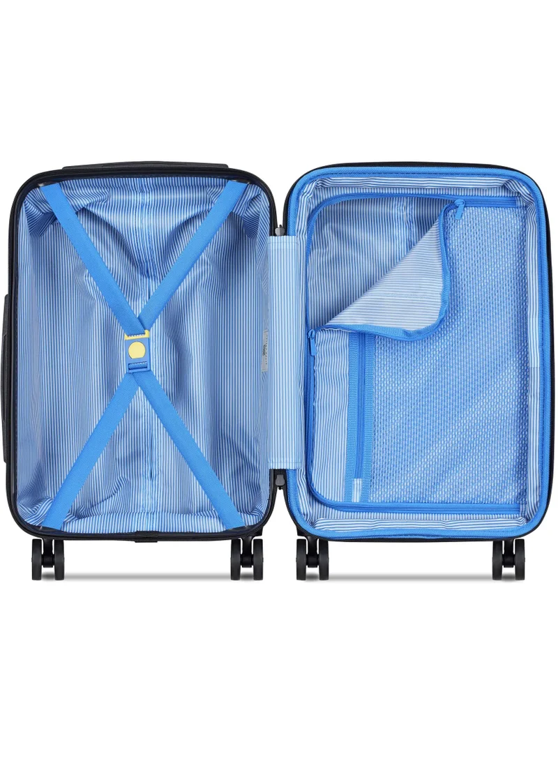 DELSEY Paris  camelia 55 cm expandable 4 double-wheeled small cabin suitcase trolley - navy  | Best Price UAE