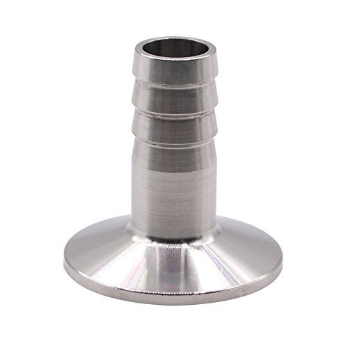 DERNORD 1.5" Tri Clamp to 0.75" Hose Barbed Adapter SUS304 Sanitary Hose Pipe Fitting (3/4 Inch Barb Hose) - Image 4