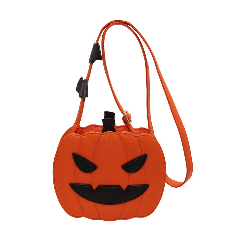 Women's Funny Pumpkin Halloween Crossbody Bag - Image 3