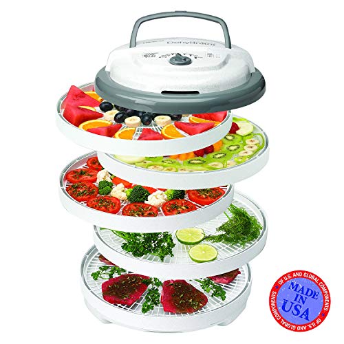 NESCO FD-75A Snackmaster Pro Food Dehydrator, For Snacks, Fruit, Beef Jerky, Gray - Image 3