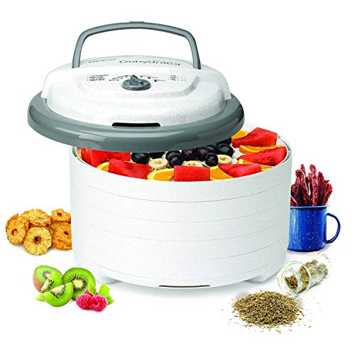NESCO FD-75A Snackmaster Pro Food Dehydrator, For Snacks, Fruit, Beef Jerky, Gray - Image 2