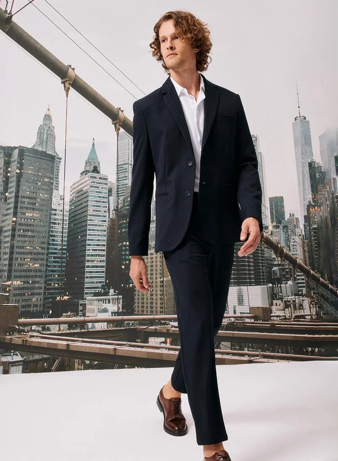 DeFacto Straight Leg Stretch Trousers by Styli