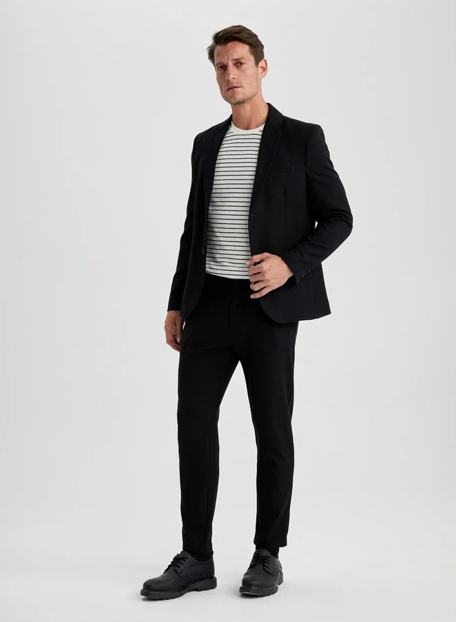 DeFacto Straight Leg Stretch Trousers by Styli