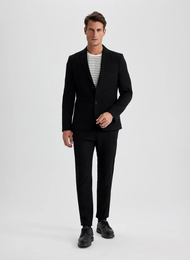 DeFacto Straight Leg Stretch Trousers by Styli