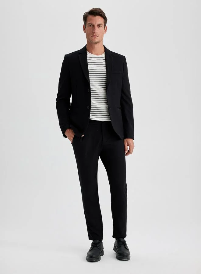 DeFacto Straight Leg Stretch Trousers by Styli