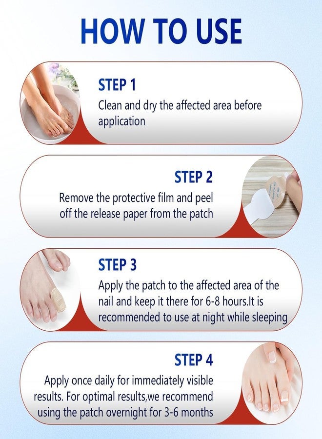 JD PRO | 21 PCS Fungal Nail Patches, Ingrown Toe Nail Remover, Nail Revitalizing Patches Overnight Nail Support for Damaged Nails May Assist Comfortable and Discreet Easy to Apply and Remove.| - Image 4