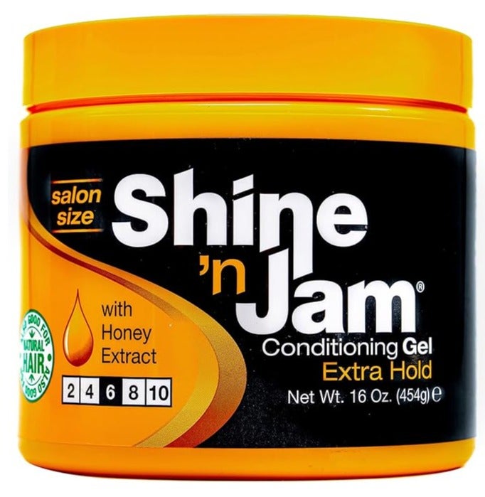 Shine 'n Jam Shine n Jam Conditioning Gel Extra Hold – 454 g - Image 1