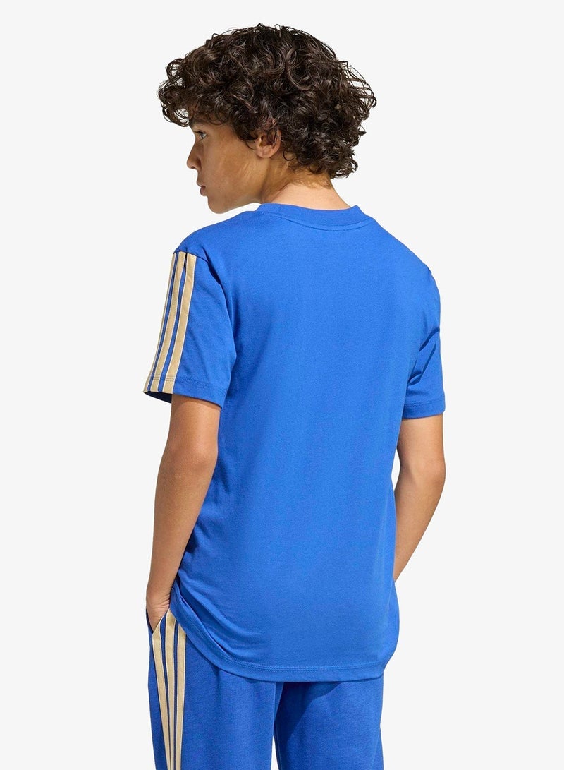 Adidas Youth Italy DNA T-Shirt - Image 2