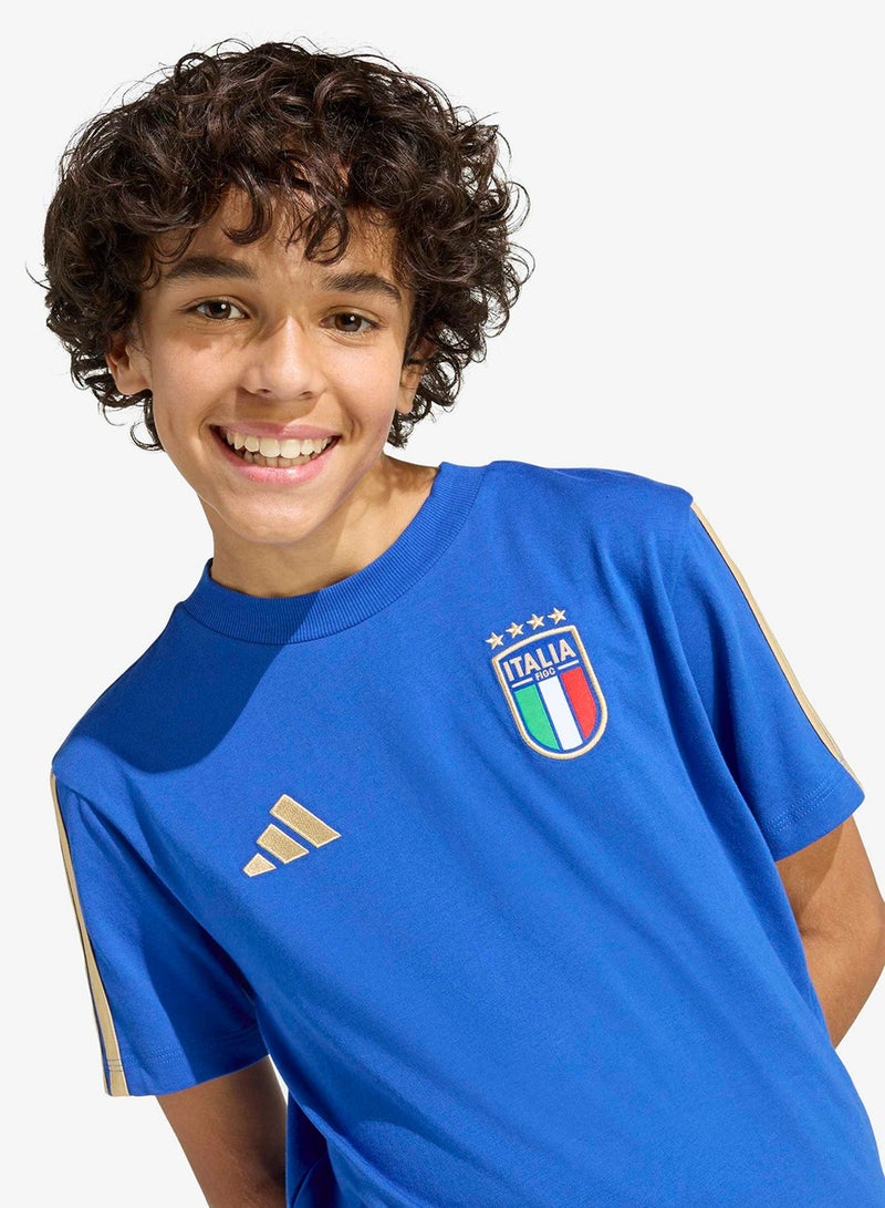 Adidas Youth Italy DNA T-Shirt - Image 3