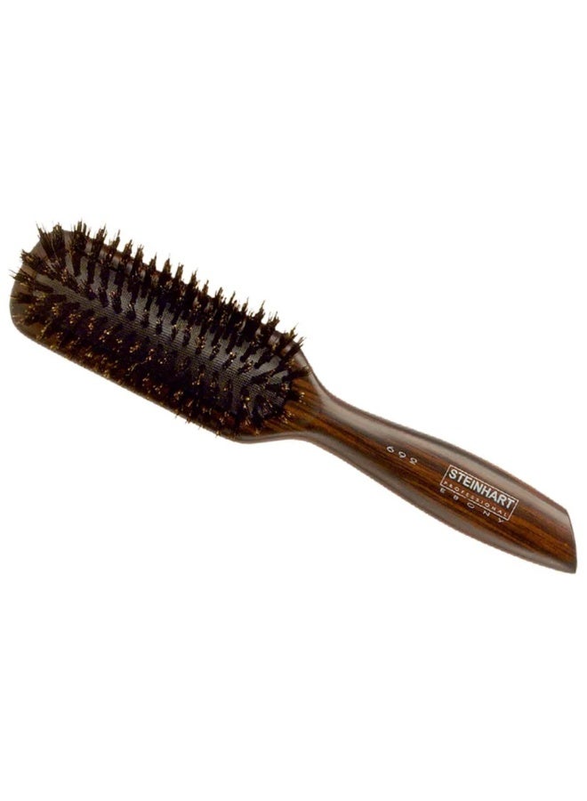 Steinhart Professional Ebony Pneumatic Rectangular Wood Hairbrush for Soft Hair small 1unit - Image 1