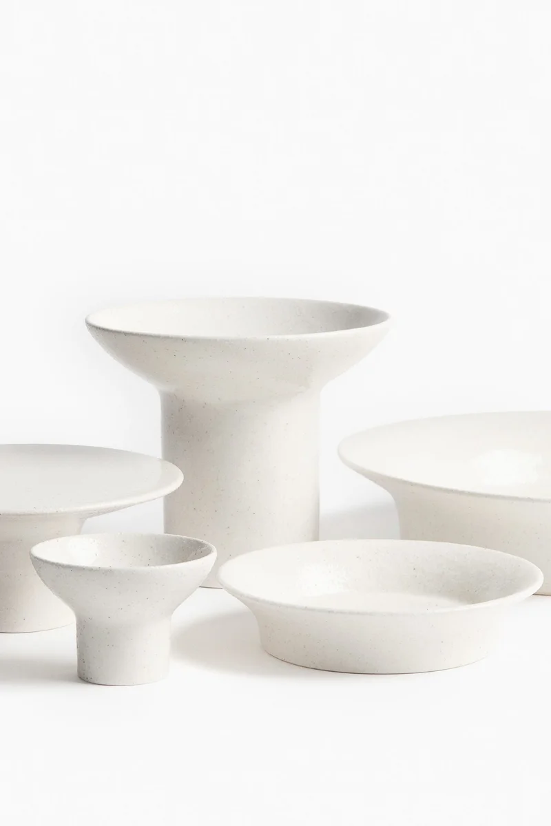 H&M Small footed serving bowl