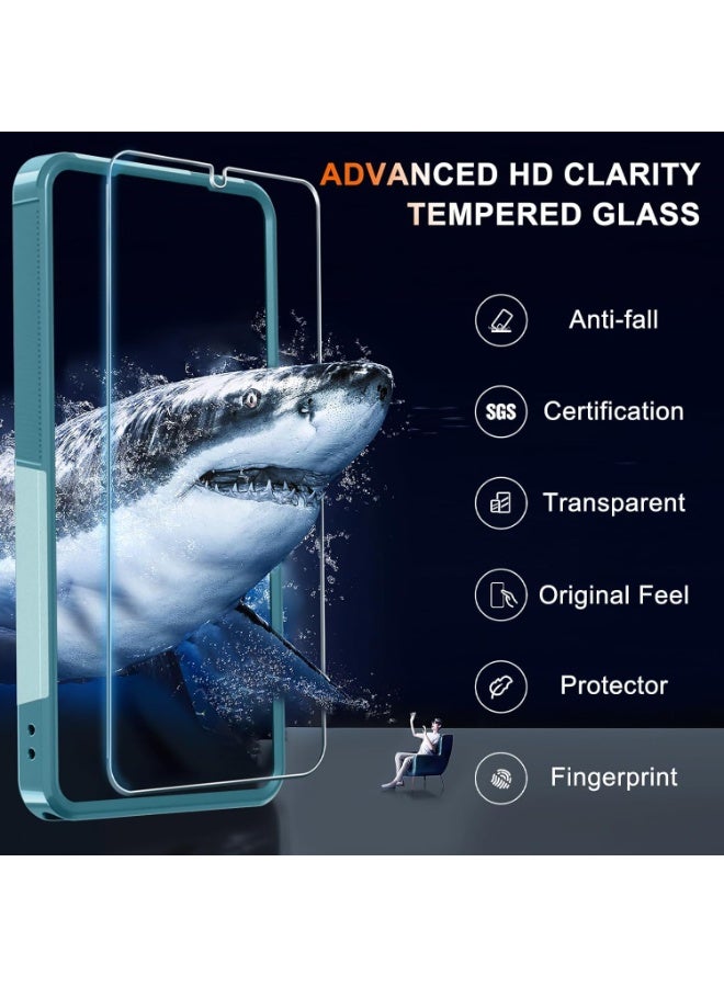 اوراکس Samsung Galaxy S26 Ultra Case with Screen Protector,غطاء عدسة الكاميرا و حزام المعصم,غطاء واقي مقاوم للصدمات,زوايا معززة,إكسسوارات الهواتف المحمولة (أخضر النعناع) - Image 5