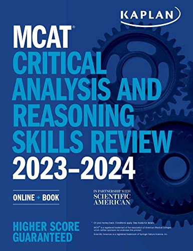 Mcat Critical Analysis And Reasoning Skills Review 20232024 Online Book 