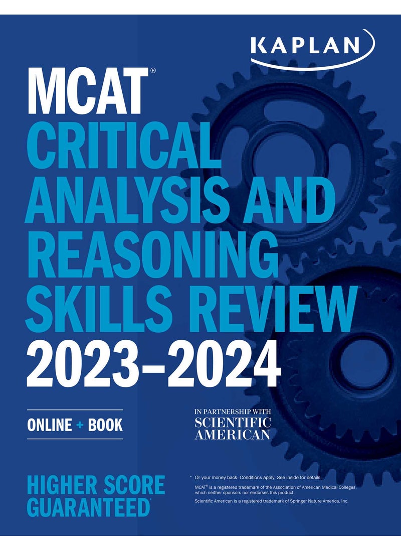 MCAT Critical Analysis and Reasoning Skills Review 2023-2024 - pzsku/Z9EAAC8C9A943091AC620Z/45/_/1734525924/153a9094-4945-430e-b281-918f4196dcef