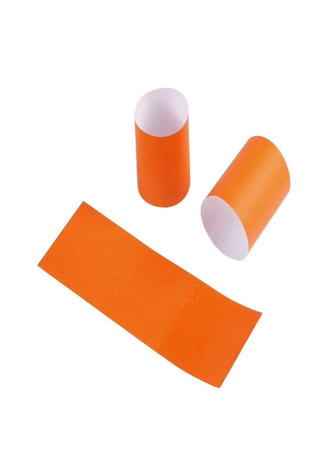 Gmark Paper Napkin Band Box of 2500 (Orange), Paper Napkin Rings self Adhesive GM1061 - Image 1
