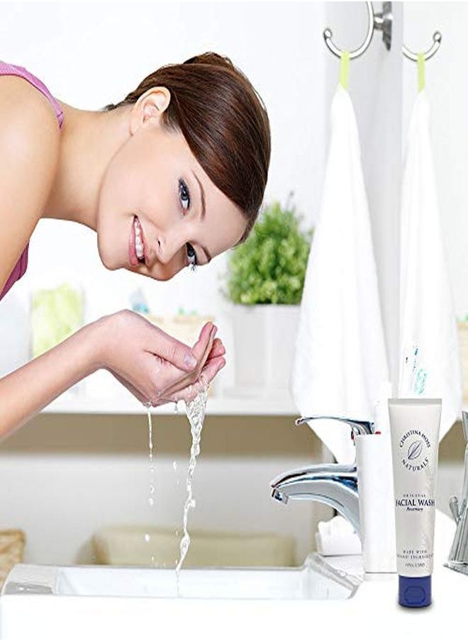 Christina Moss Naturals - Nser Made With Organic Aloe - Face Soap With Skin Soothing & Clearing Ingredients, Non Drying, Non Oily, No Harmful Chemicals. For Women & Men. Christina Moss Naturals - Image 1