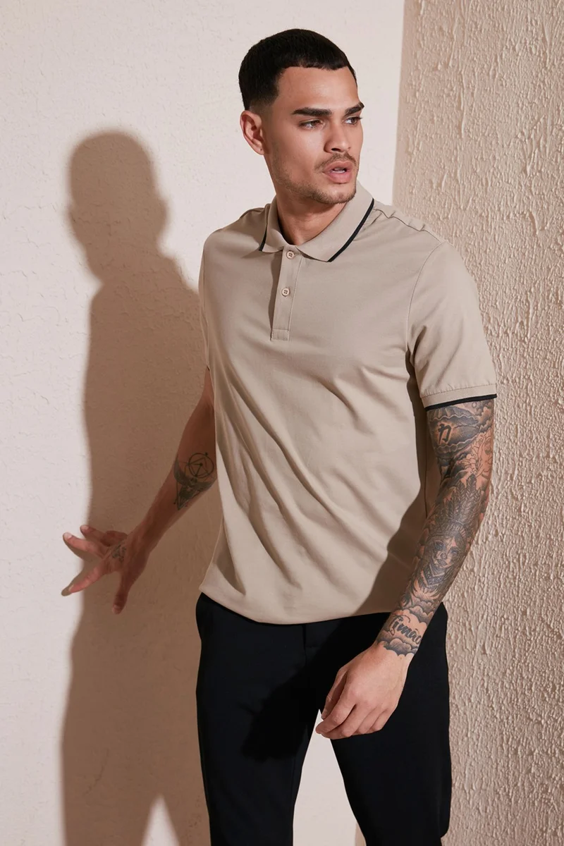 Buratti Cotton Regular Fit Polo Neck T Shirt Men's Polo Neck T Shirt 5902063