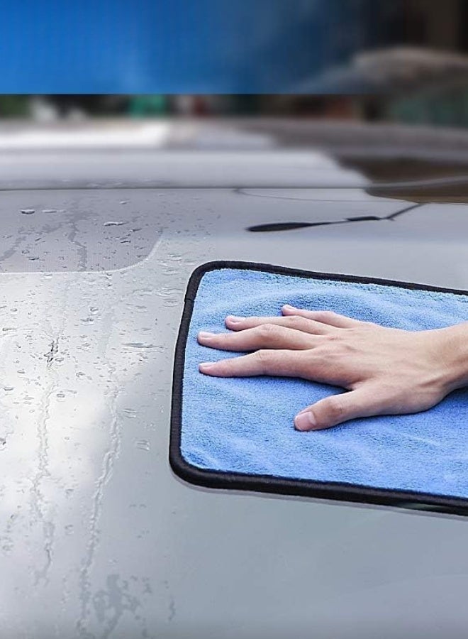 Thickened Double-Sided Coral Velvet Car Cleaning Towel – 30×30 cm - Image 2